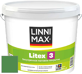 Краска LINNIMAX LITEX 3 / ЛИННИМАКС ЛИТЕКС 3 (ALPINA PREMIUM WAND) латексная краска цвет Agave 95 