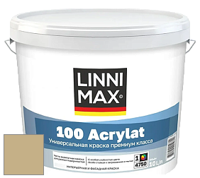 Краска LINNIMAX 100 ACRYLAT / ЛИННИМАКС 100 АКРИЛАТ (CAPAROL AMPHIBOLIN) акриловая краска цвет Curcuma 50 