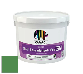 Краска Caparol Capatect Fassadenputz Sil-Si Pro / Капарол Капатек штукатурка структурная камешковая 25 кг. цвет Agave 95 
