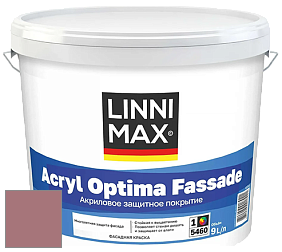 Краска LINNIMAX ACRYL OPTIMA FASSADE / ЛИННИМАКС АКРИЛ ОПТИМА ФАСАД (ALPINA) акриловая краска цвет Rose 75 