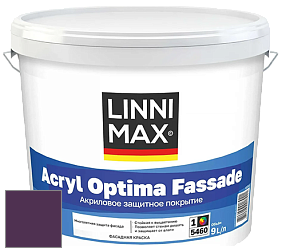 Краска LINNIMAX ACRYL OPTIMA FASSADE / ЛИННИМАКС АКРИЛ ОПТИМА ФАСАД (ALPINA) акриловая краска цвет Viola 95 