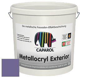 Краска Capadecor Metallocryl Exterior/Кападекор Металлакрил Экстериор шелковисто-глянцевая краска цвет Velvet 100 