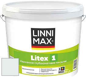 Краска LINNIMAX LITEX 1 / ЛИННИМАКС ЛИТЕКС 1 (CAPAROL SAMTEX 3) высокоэкологичная латексная краска цвет NCS S 0502-B50G 