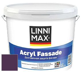 Краска LINNIMAX ACRYL FASSADE / ЛИННИМАКС АКРИЛ ФАССАДЕ (CAPAROL) акриловая фасадная краска цвет Viola 95 