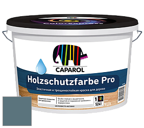 Краска CAPAROL HOLZSCHUTZFARBE PRO краска для древесины акриловая кроющая универсальная. цвет Arctis 35 