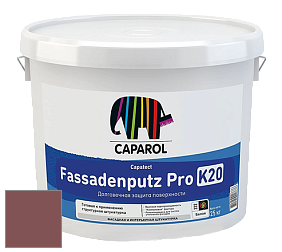 Краска CAPAROL Capatect-Fassadenputz Pro K 20/Капарол Фассаденпутц Про К20 структурная штукатурка цвет Barolo 40 