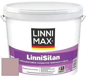 Краска LINNIMAX LinniSilan /ЛИННИМАКС ЛинниСилан (CAPAROL CAPASILAN) глубокоматовая краска цвет Rose 40 