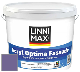 Краска LINNIMAX ACRYL OPTIMA FASSADE / ЛИННИМАКС АКРИЛ ОПТИМА ФАСАД (ALPINA) акриловая краска цвет Velvet 100 