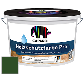 Краска CAPAROL HOLZSCHUTZFARBE PRO краска для древесины акриловая кроющая универсальная. цвет Verdo 5 