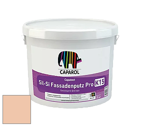 Краска Caparol Capatect Fassadenputz Sil-Si Pro / Капарол Капатек штукатурка структурная камешковая 25 кг. цвет Siena 110 