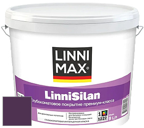 Краска LINNIMAX LinniSilan /ЛИННИМАКС ЛинниСилан (CAPAROL CAPASILAN) глубокоматовая краска цвет Viola 95 