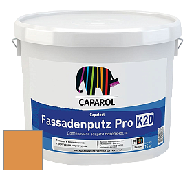 Краска CAPAROL Capatect-Fassadenputz Pro K 20/Капарол Фассаденпутц Про К20 структурная штукатурка цвет Amber 100 
