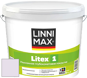Краска LINNIMAX LITEX 1 / ЛИННИМАКС ЛИТЕКС 1 (CAPAROL SAMTEX 3) высокоэкологичная латексная краска цвет Velvet 120 