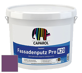 Краска CAPAROL Capatect-Fassadenputz Pro K 20/Капарол Фассаденпутц Про К20 структурная штукатурка цвет Viola 100 