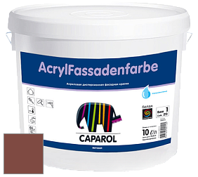 Краска CAPAROL AcrylFassadenfarbe PRO/Капарол Акрилфассаденфарбе ПРО матовая краска цвет Bordeaux 35 