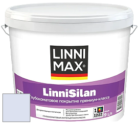 Краска LINNIMAX LinniSilan /ЛИННИМАКС ЛинниСилан (CAPAROL CAPASILAN) глубокоматовая краска цвет Saphir 120 