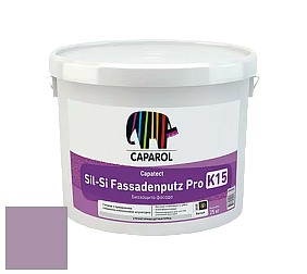 Краска Caparol Capatect Fassadenputz Sil-Si Pro / Капарол Капатек штукатурка структурная камешковая 25 кг. цвет Viola 80 