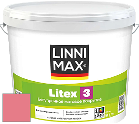 Краска LINNIMAX LITEX 3 / ЛИННИМАКС ЛИТЕКС 3 (ALPINA PREMIUM WAND) латексная краска цвет Baccara 20 