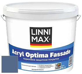Краска LINNIMAX ACRYL OPTIMA FASSADE / ЛИННИМАКС АКРИЛ ОПТИМА ФАСАД (ALPINA) акриловая краска цвет Saphir 70 