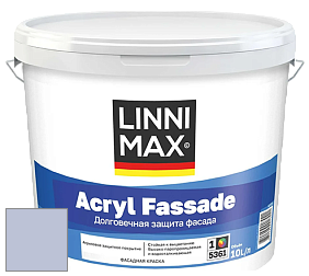 Краска LINNIMAX ACRYL FASSADE / ЛИННИМАКС АКРИЛ ФАССАДЕ (CAPAROL) акриловая фасадная краска цвет Aquarell 80 