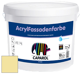 Краска CAPAROL AcrylFassadenfarbe PRO/Капарол Акрилфассаденфарбе ПРО матовая краска цвет Citrus 85 