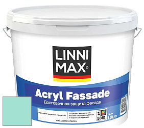Краска LINNIMAX ACRYL FASSADE / ЛИННИМАКС АКРИЛ ФАССАДЕ (CAPAROL) акриловая фасадная краска цвет NCS S 0530-B70G 