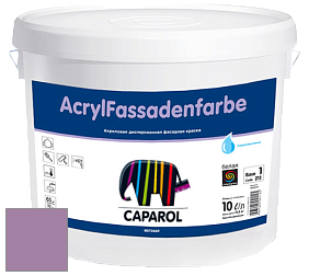 Краска CAPAROL AcrylFassadenfarbe PRO/Капарол Акрилфассаденфарбе ПРО матовая краска цвет Viola 115 