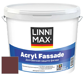 Краска LINNIMAX ACRYL FASSADE / ЛИННИМАКС АКРИЛ ФАССАДЕ (CAPAROL) акриловая фасадная краска цвет Baccara 5 