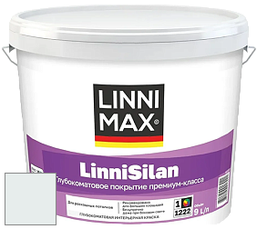 Краска LINNIMAX LinniSilan /ЛИННИМАКС ЛинниСилан (CAPAROL CAPASILAN) глубокоматовая краска цвет NCS S 0502-B50G 