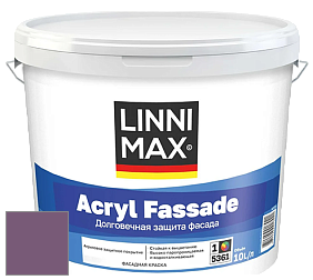 Краска LINNIMAX ACRYL FASSADE / ЛИННИМАКС АКРИЛ ФАССАДЕ (CAPAROL) акриловая фасадная краска цвет Viola 70 