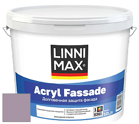 Краска LINNIMAX ACRYL FASSADE / ЛИННИМАКС АКРИЛ ФАССАДЕ (CAPAROL) акриловая фасадная краска цвет Viola 45 