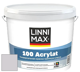 Краска LINNIMAX 100 ACRYLAT / ЛИННИМАКС 100 АКРИЛАТ (CAPAROL AMPHIBOLIN) акриловая краска цвет Velvet 30 