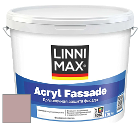 Краска LINNIMAX ACRYL FASSADE / ЛИННИМАКС АКРИЛ ФАССАДЕ (CAPAROL) акриловая фасадная краска цвет Rose 40 