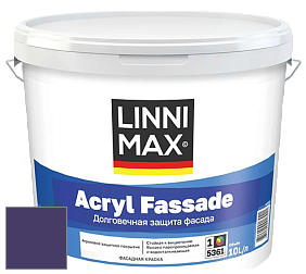 Краска LINNIMAX ACRYL FASSADE / ЛИННИМАКС АКРИЛ ФАССАДЕ (CAPAROL) акриловая фасадная краска цвет Velvet 65 