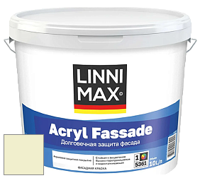 Краска LINNIMAX ACRYL FASSADE / ЛИННИМАКС АКРИЛ ФАССАДЕ (CAPAROL) акриловая фасадная краска цвет NCS S 0510-G70Y 