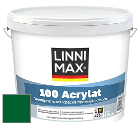 Краска LINNIMAX 100 ACRYLAT / ЛИННИМАКС 100 АКРИЛАТ (CAPAROL AMPHIBOLIN) акриловая краска цвет Verdo 20 