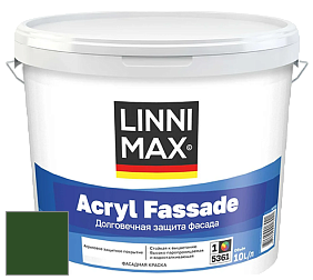 Краска LINNIMAX ACRYL FASSADE / ЛИННИМАКС АКРИЛ ФАССАДЕ (CAPAROL) акриловая фасадная краска цвет Verdo 5 