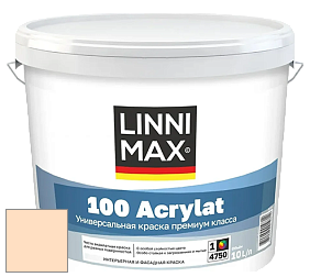 Краска LINNIMAX 100 ACRYLAT / ЛИННИМАКС 100 АКРИЛАТ (CAPAROL AMPHIBOLIN) акриловая краска цвет Amber 150 
