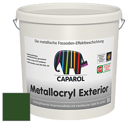 Краска Capadecor Metallocryl Exterior/Кападекор Металлакрил Экстериор шелковисто-глянцевая краска цвет Verdo 5 