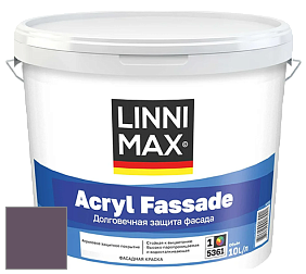 Краска LINNIMAX ACRYL FASSADE / ЛИННИМАКС АКРИЛ ФАССАДЕ (CAPAROL) акриловая фасадная краска цвет Viola 35 