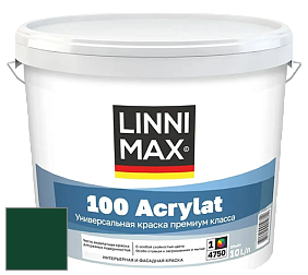 Краска LINNIMAX 100 ACRYLAT / ЛИННИМАКС 100 АКРИЛАТ (CAPAROL AMPHIBOLIN) акриловая краска цвет Verdo 15 