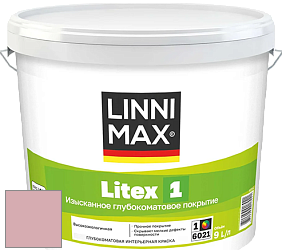 Краска LINNIMAX LITEX 1 / ЛИННИМАКС ЛИТЕКС 1 (CAPAROL SAMTEX 3) высокоэкологичная латексная краска цвет Rose 85 