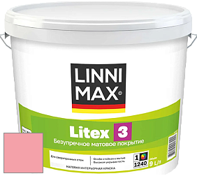 Краска LINNIMAX LITEX 3 / ЛИННИМАКС ЛИТЕКС 3 (ALPINA PREMIUM WAND) латексная краска цвет Baccara 25 
