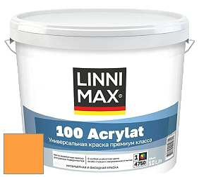 Краска LINNIMAX 100 ACRYLAT / ЛИННИМАКС 100 АКРИЛАТ (CAPAROL AMPHIBOLIN) акриловая краска цвет Amber 130 