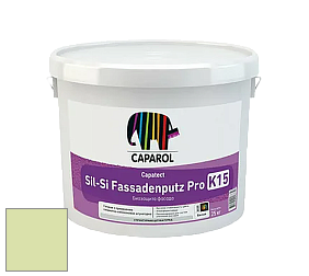 Краска Caparol Capatect Fassadenputz Sil-Si Pro / Капарол Капатек штукатурка структурная камешковая 25 кг. цвет Jade 115 