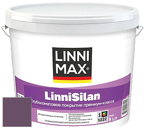 Краска LINNIMAX LinniSilan /ЛИННИМАКС ЛинниСилан (CAPAROL CAPASILAN) глубокоматовая краска цвет Viola 65 
