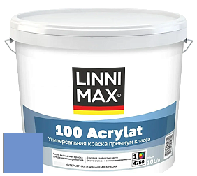Краска LINNIMAX 100 ACRYLAT / ЛИННИМАКС 100 АКРИЛАТ (CAPAROL AMPHIBOLIN) акриловая краска цвет Aquarell 100 