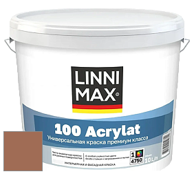 Краска LINNIMAX 100 ACRYLAT / ЛИННИМАКС 100 АКРИЛАТ (CAPAROL AMPHIBOLIN) акриловая краска цвет Aprico 95 