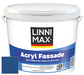 Краска LINNIMAX ACRYL FASSADE / ЛИННИМАКС АКРИЛ ФАССАДЕ (CAPAROL) акриловая фасадная краска цвет Saphir 95 