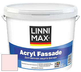 Краска LINNIMAX ACRYL FASSADE / ЛИННИМАКС АКРИЛ ФАССАДЕ (CAPAROL) акриловая фасадная краска цвет Rose 60 